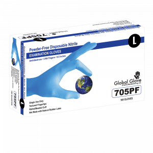 Guantes de Nitrilo Azul